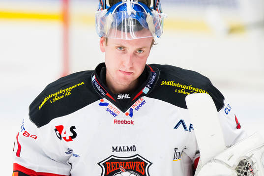 Malmö Redhawks målvakt Mika Noronen