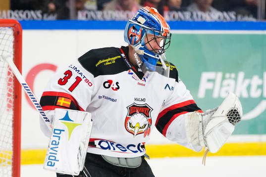 Malmö Redhawks målvakt Mika Noronen