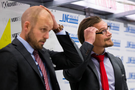Malmö Redhawks assisterande tränare Andreas Hadelöv och