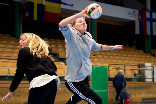 Linda Sembrant och Lisa Dahlqvist från det svenska