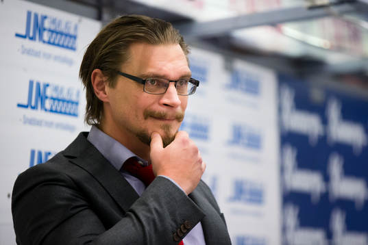 Malmö Redhawks tränare Björn Hellkvist
