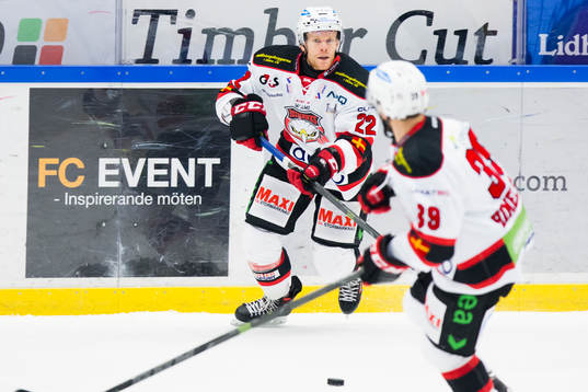 Malmö Redhawks Jeremias Augustin och Eric Himelfarb