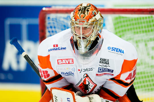 Karlskronas målvakt Patrick Galbraith