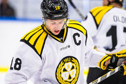 Brynäs Anton Rödin hänger med huvudet