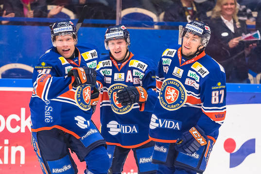 Växjös Richard Gynge, Tuomas Kiiskinen och Robert Rosén