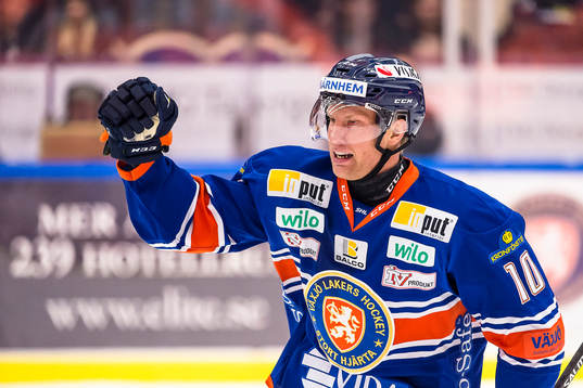 Växjös Richard Gynge jublar