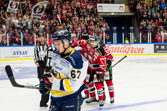 s Christoffer Törngren deppar framför Malmö Redhawks som
