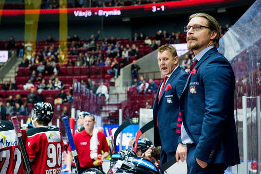 Malmö Redhawks assisterande tränare Andreas Hadelöv och