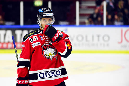 Malmö Redhawks Björn Svensson deppar