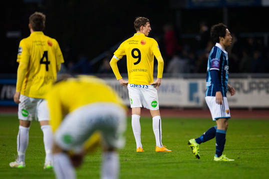 Falkenbergs Gustaf Nilsson deppar