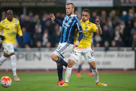 Djurgårdens Alexander Faltsetas och Falkenbergs Alexander