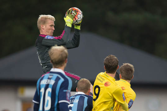 Djurgårdens målvakt Hampus Nilsson