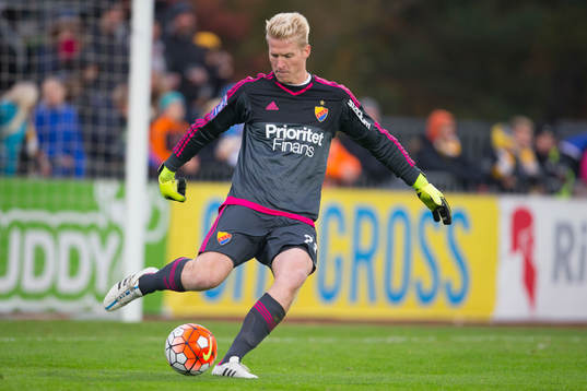 Djurgårdens målvakt Hampus Nilsson