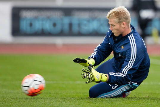 Djurgårdens målvakt Hampus Nilsson