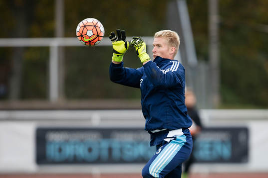 Djurgårdens målvakt Hampus Nilsson