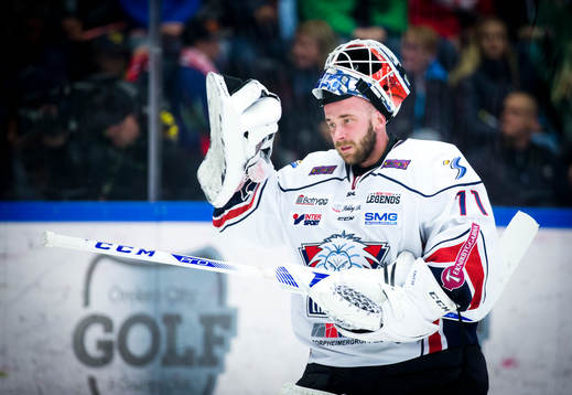 Linköpings målvakt David Rautio deppar