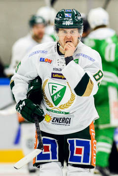 Färjestads Mikael Johansson deppar