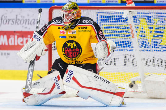 Luleås målvakt Joel Lassinantti