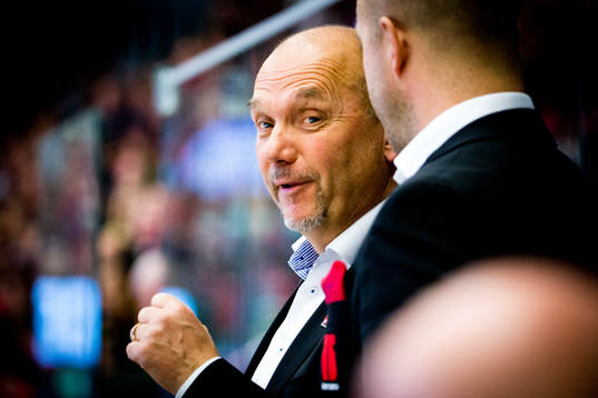 Örebros tränare Kent Johansson är glad