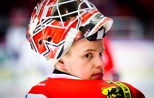 Örebros målvakt Henrik Lundberg
