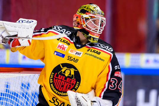 Luleås målvakt Joel Lassinantti
