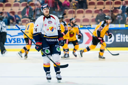 Djurgårdens Tobias Hage deppar