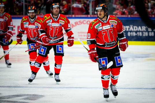 Örebros Libor Hudacek gör 4-1 och jublar