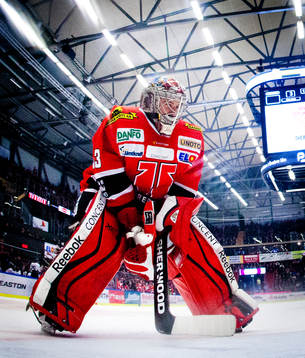 Örebros målvakt Julius Hudacek
