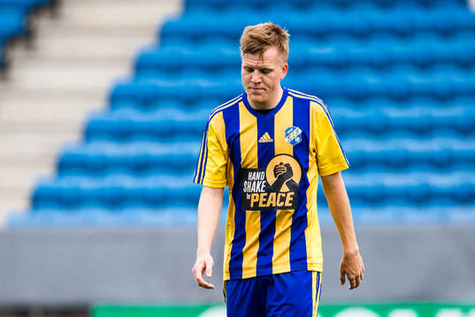 Eskilsminnes Marcus Andersson deppar
