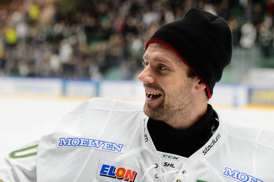 Färjestads målvakt Lars Haugen