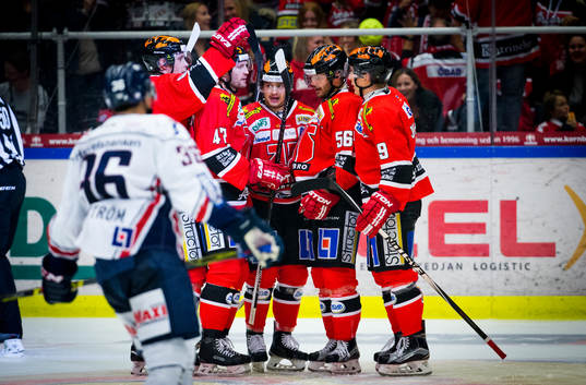 Örebros Libor Hudacek gör 4-1 och jublar