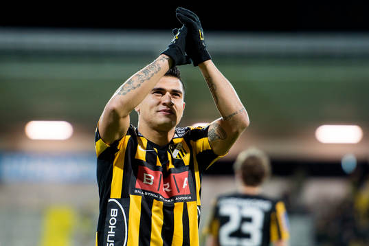 Häckens Paulo de Oliveira tackar publiken