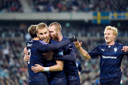Malmös Rasmus Bengtsson firar