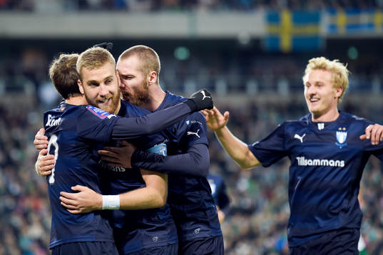 Malmös Rasmus Bengtsson firar