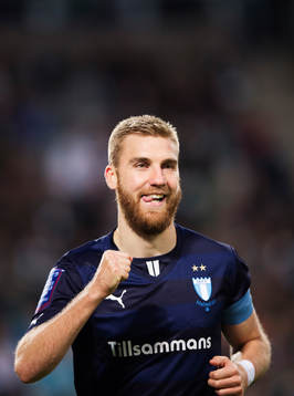 Malmös Rasmus Bengtsson jublar