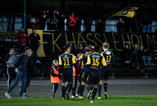 i kvalmatchen till division 2 mellan IFK Hässleholm och