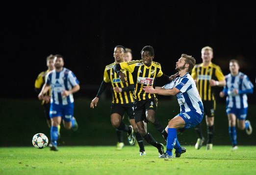 i kvalmatchen till division 2 mellan IFK Hässleholm och