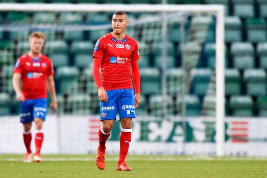 Helsingborgs Jordan Larsson deppar
