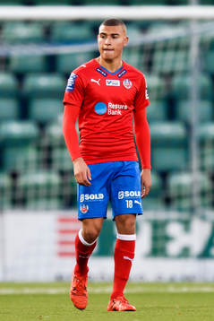 Helsingborgs Jordan Larsson deppar
