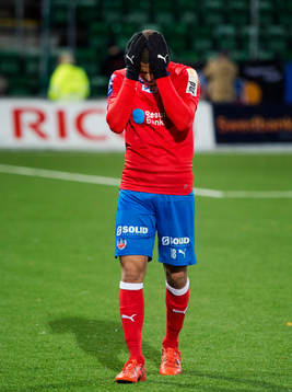 Helsingborgs Jordan Larsson deppar