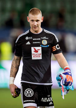 Sundsvalls målvakt Tommy Naurin