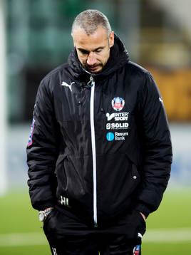 Helsingborgs tränare Henrik Larsson
