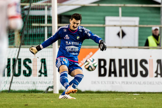 Ljungskiles målvakt Ivo Vazgec