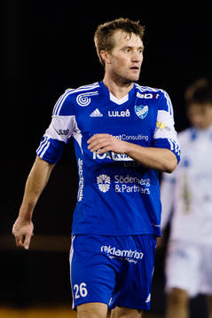 Luleås Vladimir Lazarev ser deppig ut