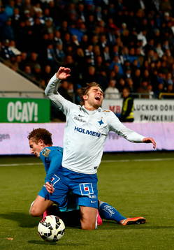 Norrköpings Christoffer Nyman fälls