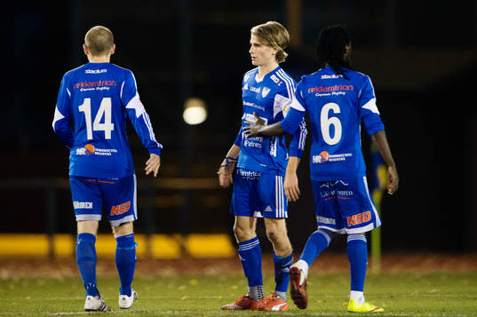 Luleås Tomas Eriksson, Sebastian Sandlund och Ibrahim