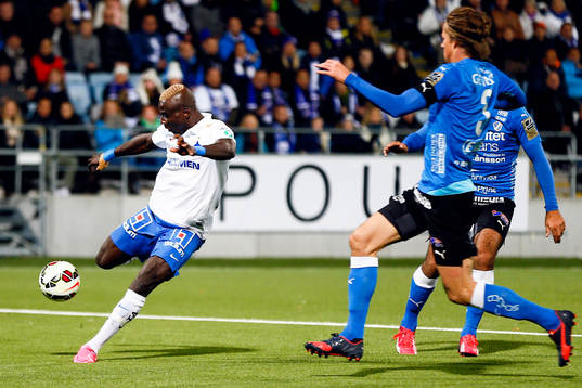 Norrköpings Alhaji Kamara gör 1-0