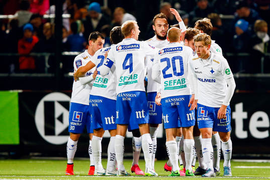 Norrköpings Emir Kujovic firar