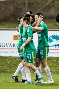 Ljungskiles spelare jublar