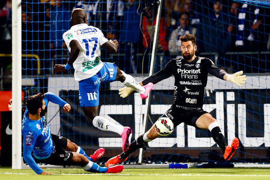 Norrköpings Alhaji Kamara gör 3-0